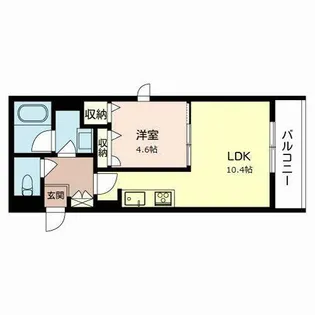 シャーメゾン welina【0202号室】の間取り