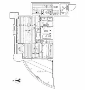 ランドマークシティ梅田東【2階】の間取り