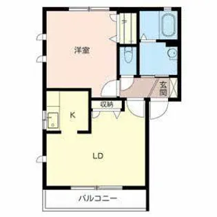 グランリュミエール【0203号室】の間取り