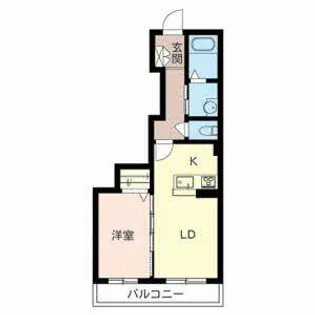 シャーメゾン アルページュ【0202号室】の間取り