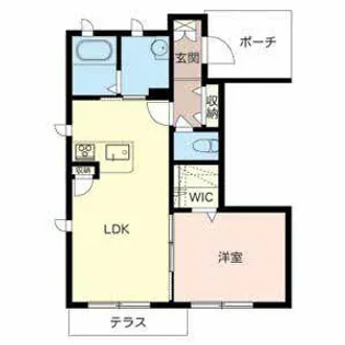 シャーメゾン・ケイ【0102号室】の間取り