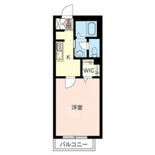 シャーメゾン東粉浜【0203号室】の間取り