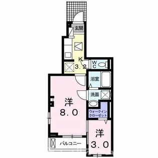 ベル グランツ【1階】の間取り