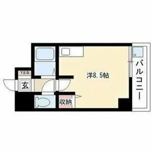 リアライズ栄Ⅱ【4階】の間取り