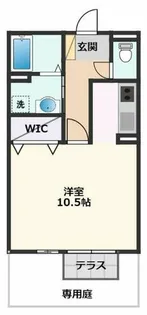 パークサイドヒロツグB棟【2階】の間取り