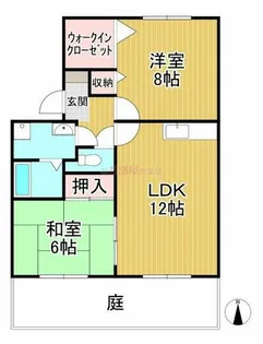 サニーヒル御井Ⅰ【2階】の間取り