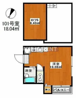 E・Sコーポ【1階】の間取り