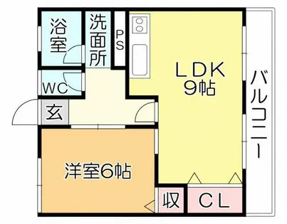 大野ビル【4階】の間取り