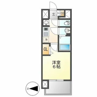 プレサンス大須観音フィエスタ【15階】の間取り