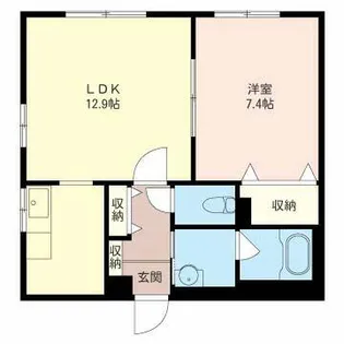 スペース7【00301号室】の間取り