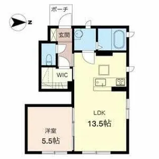 PineRoots 良福寺【A101号室】の間取り