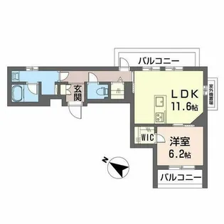 シャーメゾン ノワリー【4階】の間取り