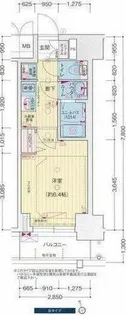 プレサンス広小路通今池【2階】の間取り