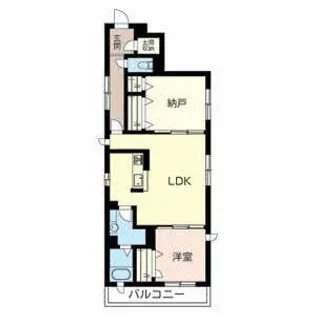 シャーメゾン舞鶴【0202号室】の間取り