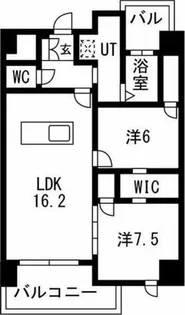 コモレビスクエア名駅北【11階】の間取り