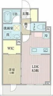 プランドールK【2階】の間取り