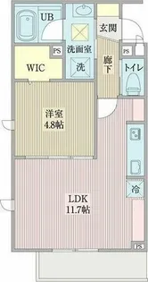 プランドールK【3階】の間取り