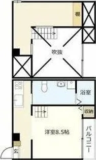 M’s story【2階】の間取り