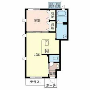 シャーメゾン芝桜【0101号室】の間取り