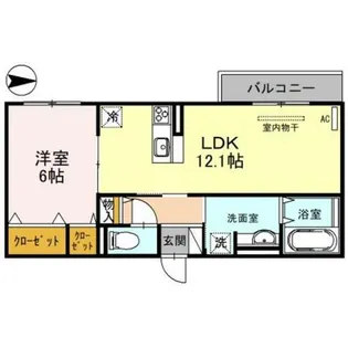 SINFONIA【2階】の間取り