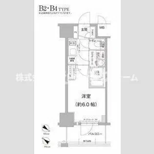 エスリード神戸グランドール【12階】の間取り