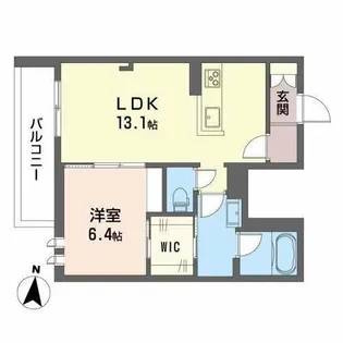 シャーメゾン エレガンス【3階】の間取り