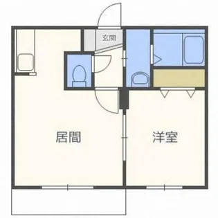 プランドールモンテ北円山【2階】の間取り