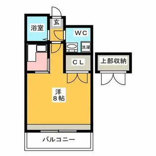 エステートモア・平尾パージュ【1102号室】の間取り