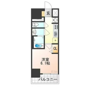 プレサンス大津京町ベルリーヴァ【10階】の間取り
