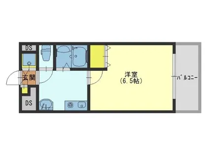 サンアーク深江橋【3階】の間取り