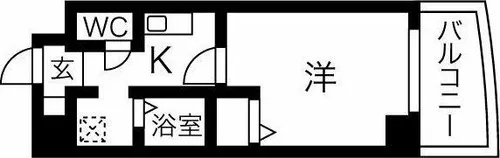 ワピタ名駅【3階】の間取り