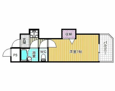 アルファビル【3階】の間取り