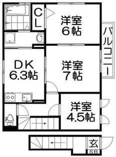 ルーチェ【2階】の間取り