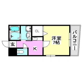 CARMEL【1階】の間取り