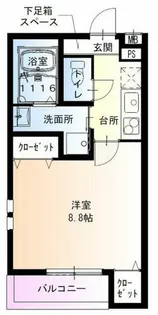 フジパレス杉本町駅西Ⅴ番館【1階】の間取り