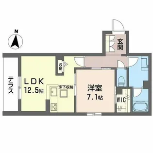 ラパネージュ【1階】の間取り