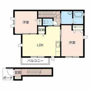 フォルム菖蒲台【2階】の間取り