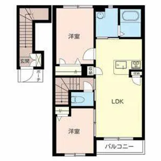 エミナール チャコ【0202号室】の間取り