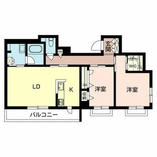 シャーメゾン さつき【0302号室】の間取り