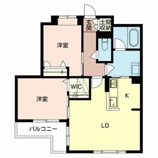 SHA MAISON 町楠葉【0202号室】の間取り
