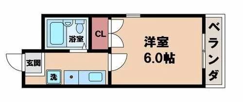フォルム東住吉【7階】の間取り