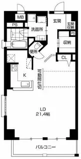 Granmast鶴舞【0703号室】の間取り
