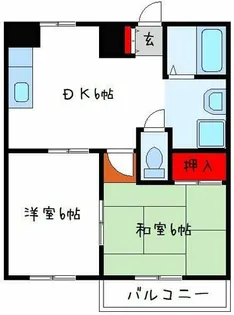 サマックスグランシャリオ【1階】の間取り