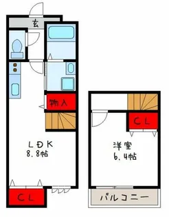 アクイラ【1階】の間取り