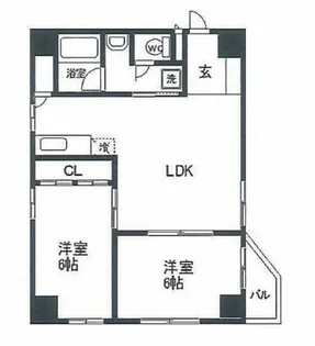 カナオリビル【5階】の間取り