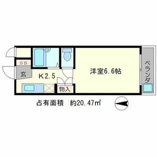 CASAⅢ【3階】の間取り
