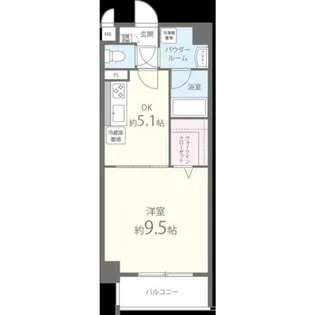 Y’z Lucao【2階】の間取り