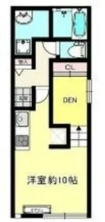 ポルトボヌール千里山【2階】の間取り