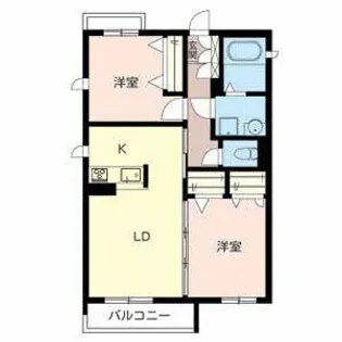 グランメゾン レイラ【0205号室】の間取り