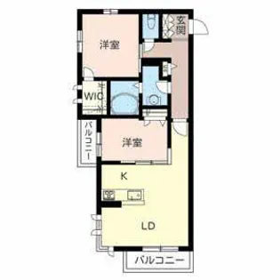 ShaMaison LUMIE(ルミエ)【0205号室】の間取り